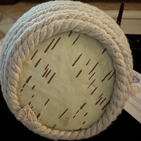 Odelette Springtime Egg shaped Bunny with ears and floral design NWT - Picture 5 of 8